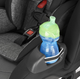 Автокресло Evenflo® Symphony Sport цвет - Charcoal Shadow (группа от 2,2 до 49,8 кг) без изофикс 032884199679 - изображение 3