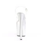 Босоножки-стрипы Pleaser FLAM808HP-1 38 Белые (6098777) - изображение 2