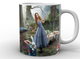 Кружка GeekLand белая Алиса в стране чудес Alice in Wonderland лес чудес AW.02.003 - изображение 1
