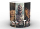 Кружка Geek Land белая Атака Титанов Attack on Titan герои AT.02.002 - изображение 2