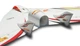 Летающее крыло TechOne Neptune EDF 1230 мм EPO ARF Красный - изображение 3