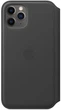 Etui z klapką Apple Leather Folio do Apple iPhone 11 Pro Black (MX062) - obraz 1