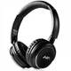 Беспроводные стерео наушники NIA с гарнитурой Bluetooth с MP3 и FM Чёрные (Q1) TRG-7853 - зображення 1