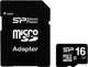 Карта памяти Silicon Power microSDHC class 10 SD adapter 16Gb - изображение 1