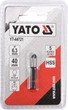 Зенківка конічна для металу YATO HEX- 1/4" 6.3 x 40 мм (YT-44721) - изображение 3