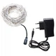 Светодиодная гирлянда нить LTL длина 18м 200led в розетку 220в белая White - изображение 2