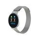 Розумні годинник Canyon CNS-SW71 Silver; 1.22" (240х240) сенсорний / Bluetooth 4.0 / 48 х 42.5 х 12 мм / IP68 / 150 маг / сріблястий - зображення 1