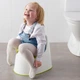 Горшок детский IKEA LOCKIG зеленый белый зеленый 601.931.28 - изображение 3