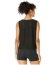 Майка bebe Solid Pinhole Mesh Tank Top Black, L (50) (10424040) - изображение 3