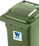 Контейнер для сміття Weber 240 літрів Зелений - зображення 2
