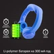 Детские Bluetooth наушники Promate Flexure-BT Blue (flexure-bt.blue) - изображение 4
