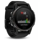 Смарт-годинник Garmin Fenix 5s Sapphire Black with Black Yellow Silicone Bands (010-01685-11) - зображення 3