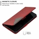 Чохол-книжка з кишеньками UniCase Geometric Pattern для Xiaomi Mi 9T / Mi 9T Pro / Redmi K20 / Redmi K20 Pro - Red - зображення 3