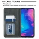 Чехол-книжка с кармашками UniCase Geometric Pattern для Xiaomi Redmi Note 7 / Note 7 Pro - Black - изображение 4