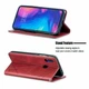 Чехол-книжка с кармашками UniCase Geometric Pattern для Xiaomi Redmi Note 7 / Note 7 Pro - Red - изображение 2