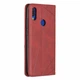 Чехол-книжка с кармашками UniCase Geometric Pattern для Xiaomi Redmi Note 7 / Note 7 Pro - Red - изображение 8