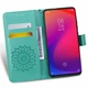 Чохол-книжка UniCase SunFlower Pattern для Xiaomi Mi 9T / Mi 9 Pro / Redmi K20 / Redmi K20 Pro - Cyan - зображення 6