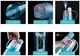 Спортивная фитнес спреер Бутылка New B. Blue ( New Button Bottle) 600 мл с распылителем, шкалой и дозатором - зображення 4
