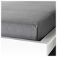 Простирадло IKEA (ІКЕА) ULLVIDE 240х260см сіра (503.369.91) - зображення 1