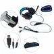 Игровые наушники Kotion Each G2000 с микрофоном и подсветкой Blue - изображение 9