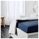 Простирадло IKEA (ІКЕА) ULLVIDE 150х260см темно-синя (603.427.55) - зображення 3