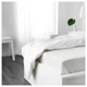 Простирадло IKEA (ІКЕА) NATTJASMIN 150х260см біла (003.436.92) - зображення 3