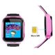 Умные часы детские Smart Baby Watch Q528 с GPS + камера Pink розовый - изображение 4
