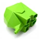Сушилка Memos для посуды и столовых приборов Слон Green - изображение 3