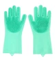 Силиконовые многофункциональные перчатки для мытья и чистки Magic Silicone Gloves (SV1077) - изображение 1
