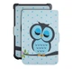 Обложка Primo для электронной книги Pocketbook 606 / 616 / 627 / 628 / 632 / 633 Slim - Owl Primo голубой|черный - изображение 2