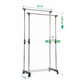 Телескопическая стойка-вешалка для одежды и обуви Double Pole YQ-01 - изображение 3