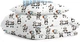 Комплект постельного белья Cosas Детский 110х140 Panda Love (PandaLove_140) (4822052035931) - изображение 1