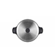 Кастрюля Ringel Zitrone black с крышкой 5,8 л (RG-2108-24/2 BL) - изображение 6