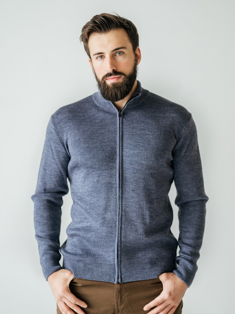 

Кофта Garrt 81KW0022BL73  Blue Cardigan Синяя, Кофта Garrt 81KW0022BL73 L Blue Cardigan Синяя