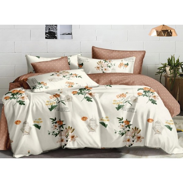 

Комплект постельного белья SoundSleep Birds&Flowers сатин семейный