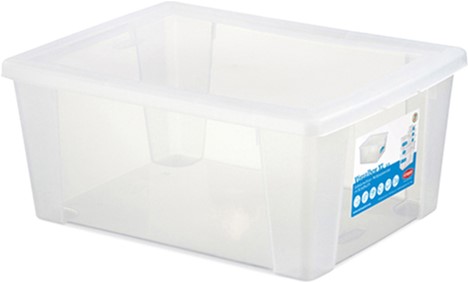 

Емкость для хранения Stefanplast Visualbox с крышкой XXL Белая
