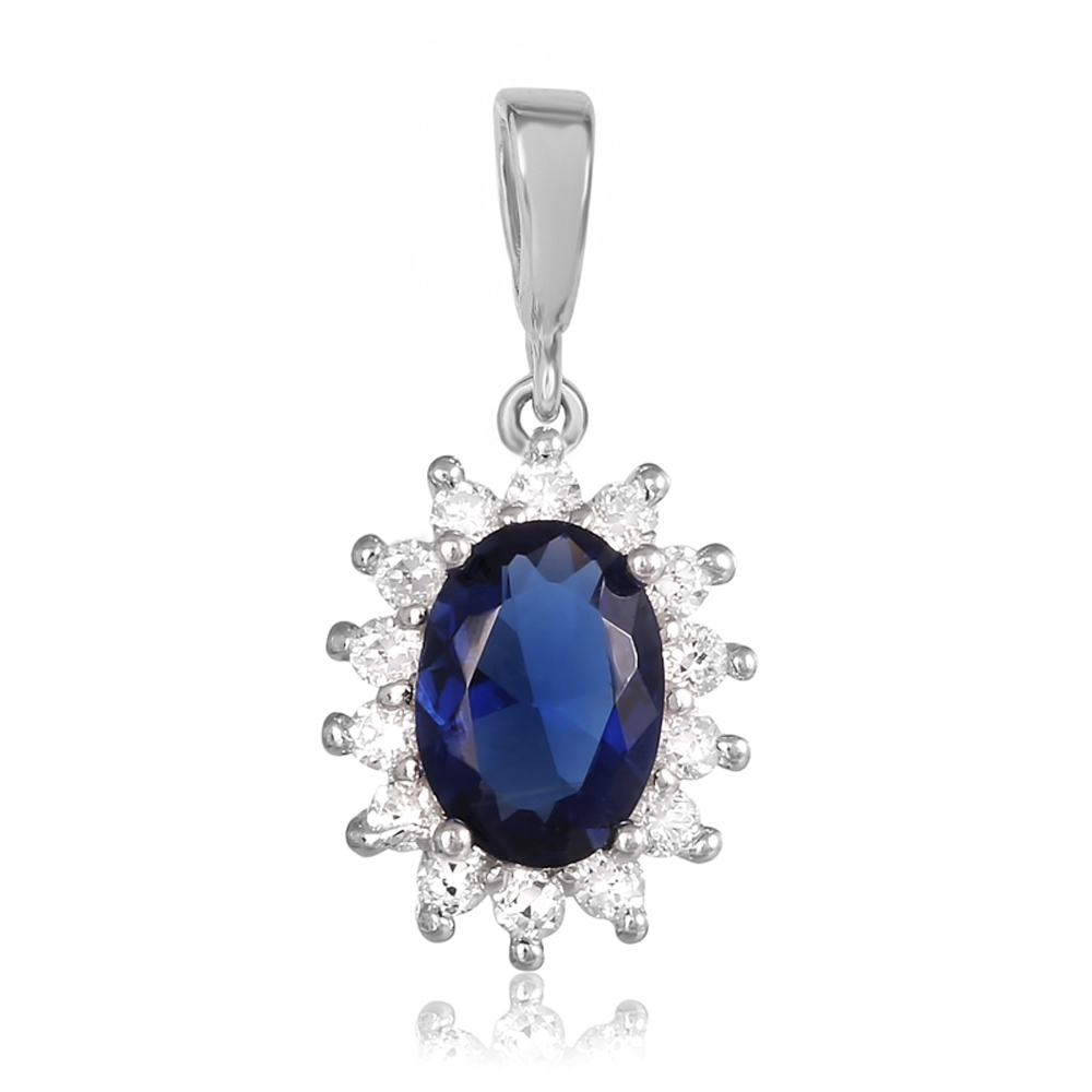 

Серебряный подвес Silvex925 с фианитом (вес 1.3 г) модели ПК2ФС/375