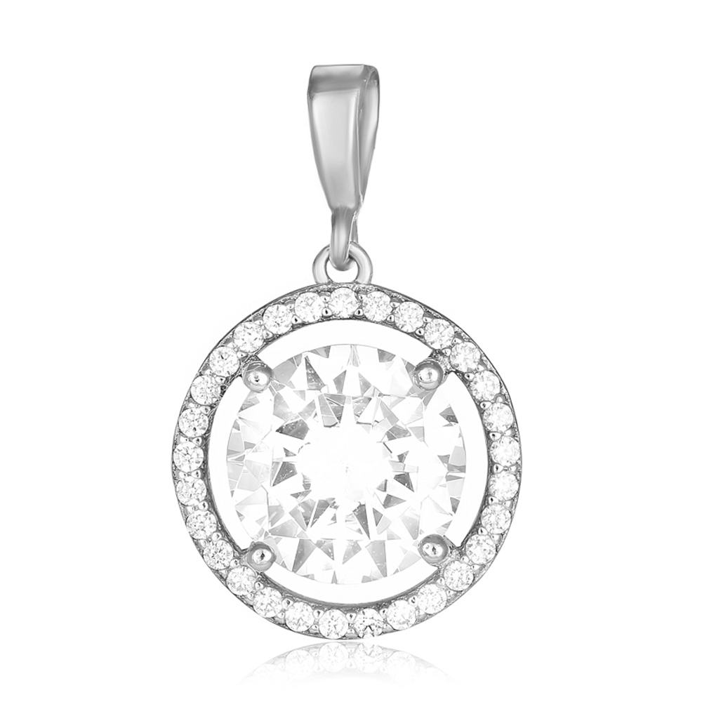

Серебряный подвес Silvex925 с фианитом (вес 3 г) модели ПК2Ф/398