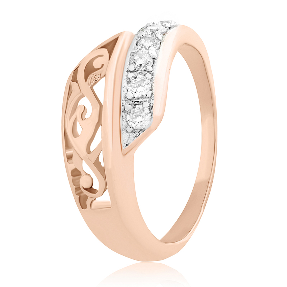 

Серебряное кольцо Silvex925 17.8 мм с фианитом (вес 3.1 г) модели К3Ф/164-И
