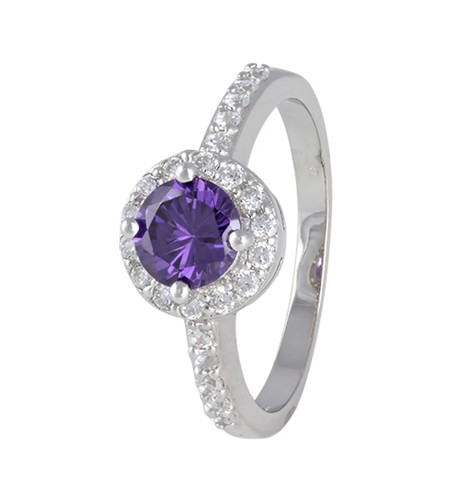 

Серебряное кольцо Silvex925 17.4 мм с фианитом (вес 2.6 г) модели КК2ФА/437-З