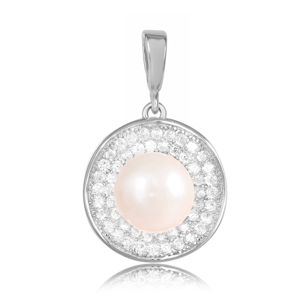 

Серебряный подвес Silvex925 с культ. жемчугом и фианитом (вес 2.7 г) модели ПК2ФЖ1/471