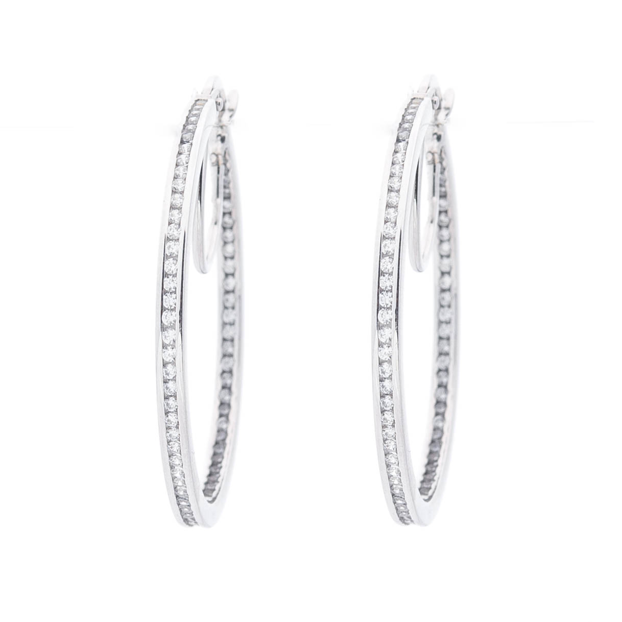 

Золотые серьги-кольца G-ONIKS с фианитом (4.95 г) модели с05639-4,95