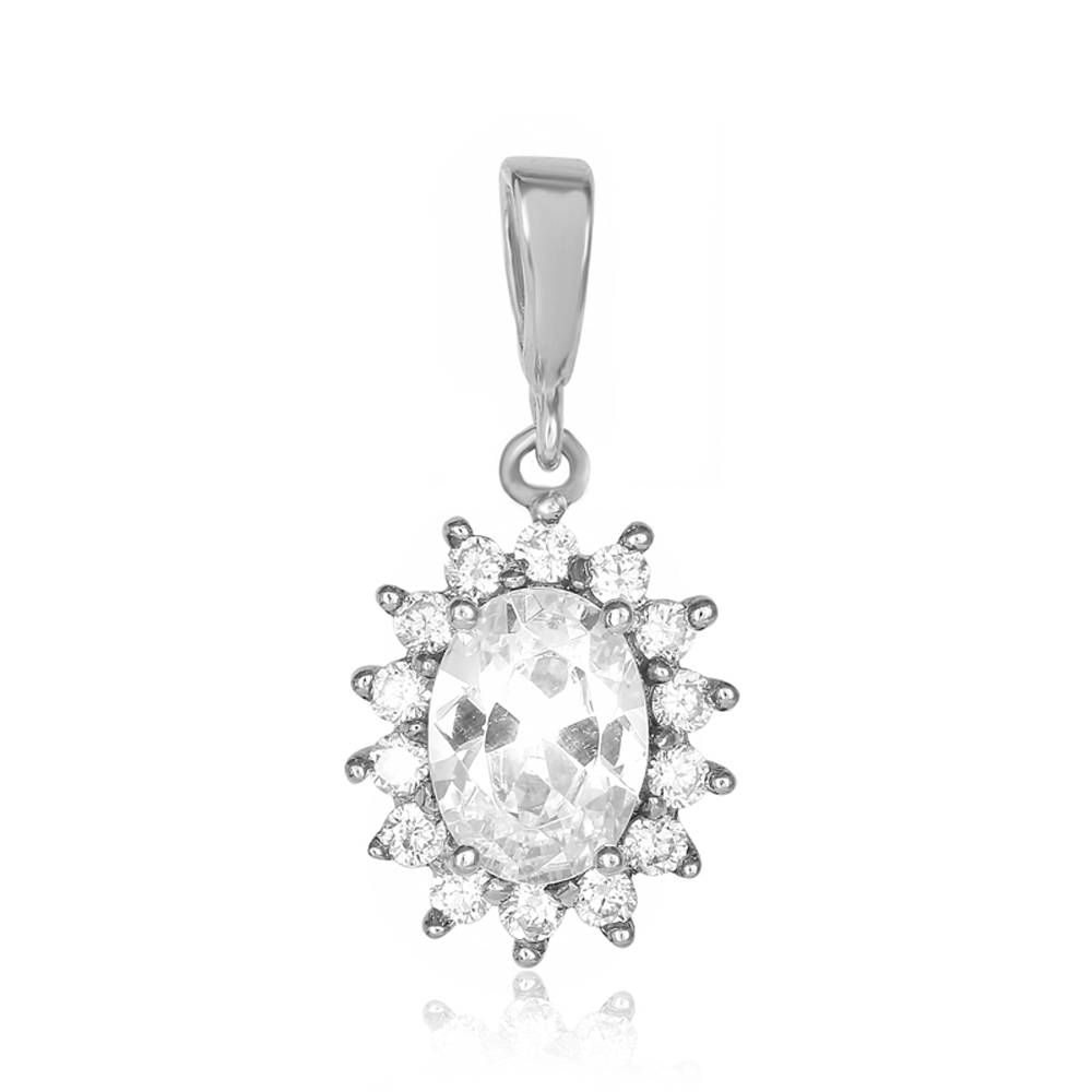 

Серебряный подвес Silvex925 с фианитом (вес 1.7 г) модели ПК2Ф/470