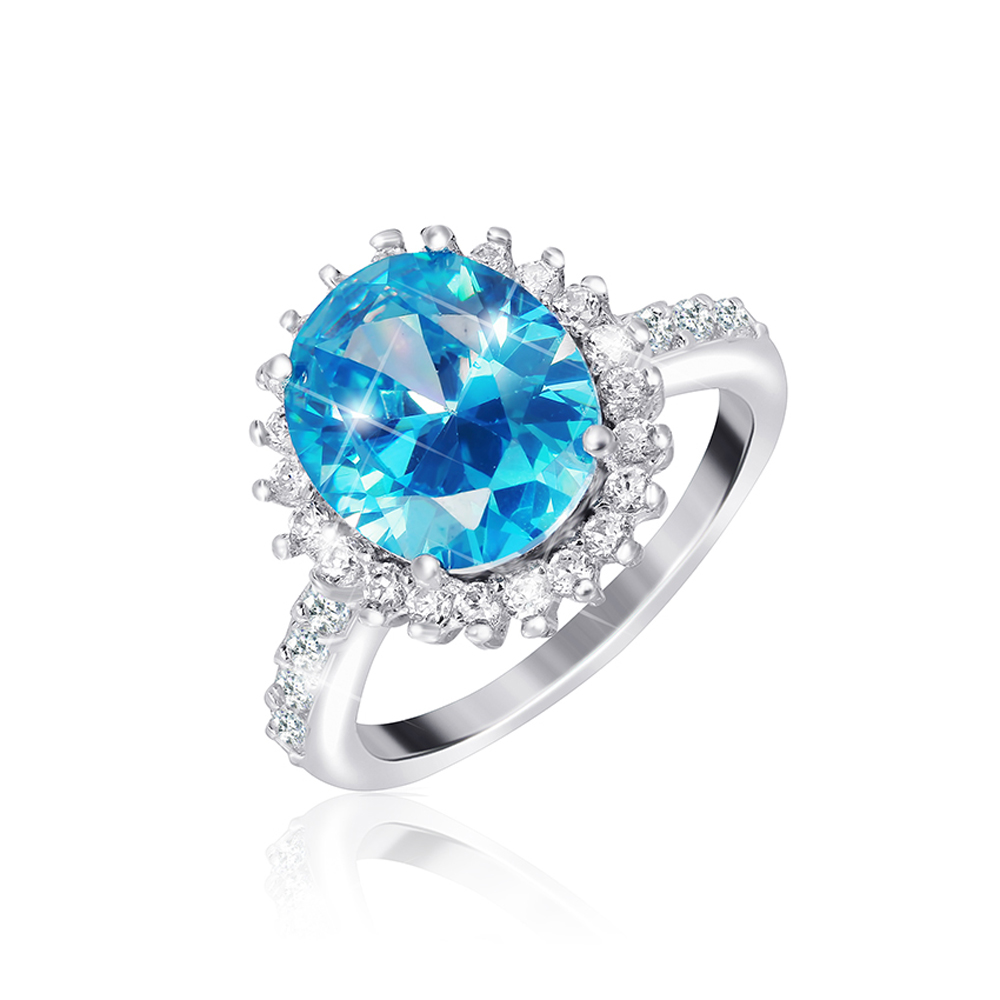 

Серебряное кольцо Silvex925 18.1 мм с фианитом (вес 4.4 г) модели КК2ФТ/377-К