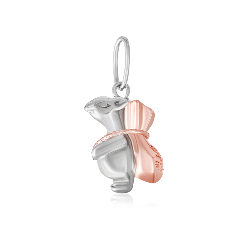 

Серебряный подвес «Кошельковая мышь» Silvex925 (вес 4.6 г) модели П23/313