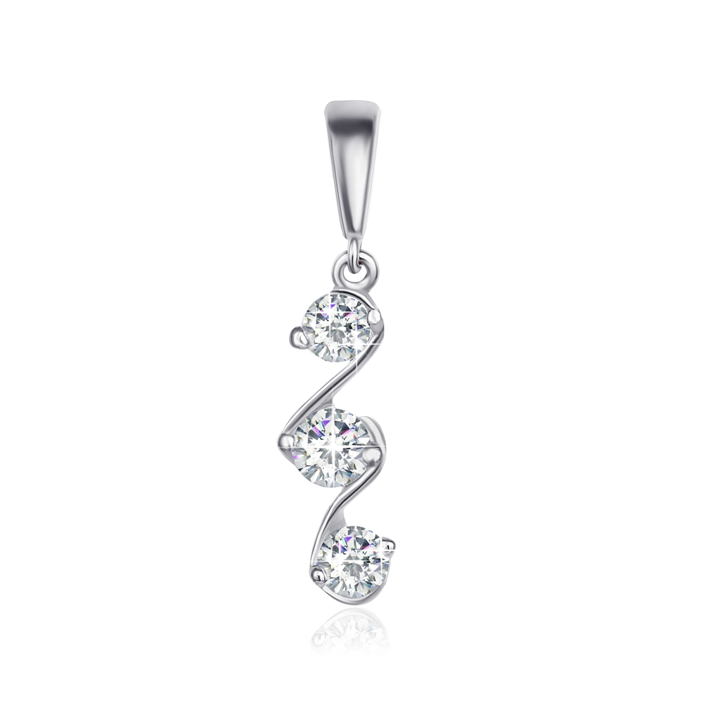 

Серебряный подвес Silvex925 с фианитом (вес 1.1 г) модели П2Ф/031
