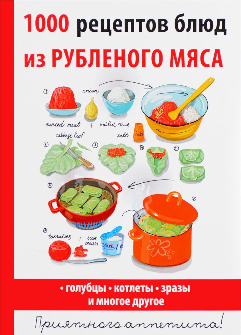 

1000 рецептов блюд из рубленого мяса