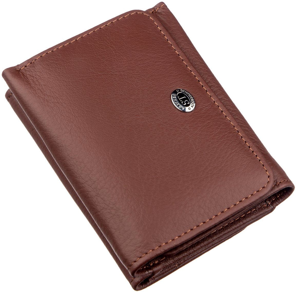 

Женский кошелек кожаный ST Leather Accessories 18887 Коричневый