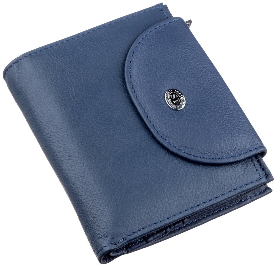 

Женский кошелек кожаный ST Leather Accessories 18928 Синий