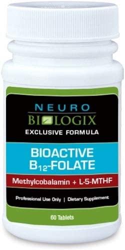 

БАД Neurobiologix Bioactive B-12 Folate 60 таблеток